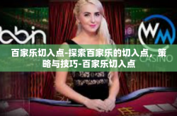 百家乐切入点-探索百家乐的切入点，策略与技巧-百家乐切入点