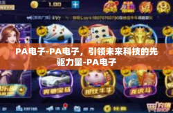 PA电子-PA电子，引领未来科技的先驱力量-PA电子