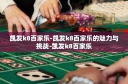 凯发k8百家乐-凯发k8百家乐的魅力与挑战-凯发k8百家乐