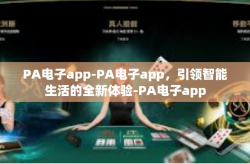 PA电子app-PA电子app，引领智能生活的全新体验-PA电子app