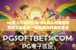 og真人可以对打吗-OG真人与虚拟世界的交融挑战—竞技战斗的体验演进之路-og真人可以对打吗