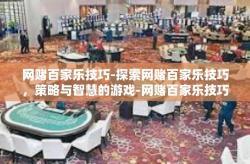 网赌百家乐技巧-探索网赌百家乐技巧，策略与智慧的游戏-网赌百家乐技巧